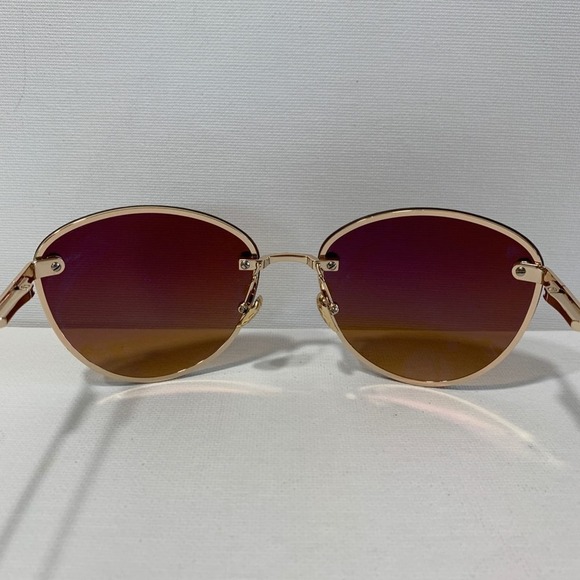 NWOT Nine West copper color sunglasses - Picture 4 of 4
